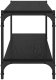 vidaXL vidaXL Szafka pod telewizor Czarny Dąb 100x33x41cm 6