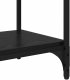 vidaXL vidaXL Szafka pod telewizor Czarny Dąb 100x33x41cm 8