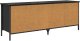 vidaXL vidaXL Szafka na buty z półką Czarny Dąb 131 x 35 x 50 cm 7