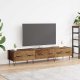 vidaXL vidaXL Szafka pod telewizor z szufladą Stare drewno 150 x 36 x 30 cm 1