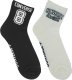 Converse Skarpety Converse 2 pak białe, czarne E1345A 43-46 2