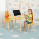 Multistore Zestaw mebli dla dzieci stolik + 2 krzesła żyrafa ECOTOYS EDUKAMP 2