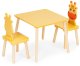 Multistore Zestaw mebli dla dzieci stolik + 2 krzesła żyrafa ECOTOYS EDUKAMP 5