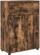 vidaXL vidaXL Szafka Łazienkowa z szufladą Dąb wędzony 72,5 x 36,5 x 100 cm 2