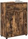 vidaXL vidaXL Szafka Łazienkowa z szufladą Dąb wędzony 72,5 x 36,5 x 100 cm 3