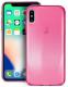 TelForceOne Puro nakładka Nude 0.3 mm do iPhone X różowa transparentna (AKGETPUROET00063) 2