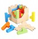 LeanToys Drewniana kostka magiczna TA156 11322 2