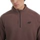 4f Bluza polarowa męska 4F M065 brązowa 4FWAW25UFLEM065 80S L 5