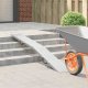 vidaXL vidaXL Składana rampa 200kg na rampę Srebrny 186 x 23 x 4,5 cm 3