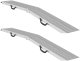 vidaXL vidaXL Składana rampa 200kg na rampę 2 pcs Srebrny 186 x 23 x 4,5 cm 2