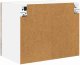 vidaXL vidaXL Szafka kuchenna z półką z drzwiami Stare drewno 50 x 31 x 40 cm 8