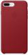 Apple iPhone 8 Plus / 7 Plus Leather Case, Red (MQHN2ZM/A) 1