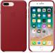 Apple iPhone 8 Plus / 7 Plus Leather Case, Red (MQHN2ZM/A) 4