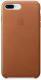 Apple iPhone 8 Plus / 7 Plus Leather Case, Saddle Brown (MQHK2ZM/A) 1