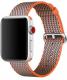 Apple Pasek z plecionego nylonu w kolorze gorzkiej pomarańczy (w kratkę) do koperty 42 mm (MQVP2ZM/A) 2