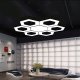 Lampa sufitowa Interlook Lampa sufitowa wisząca żyrandol LED 60cm Hexagon 3
