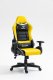 Fotel Cobra Rebel CR201 Żółto-czarny (CR201 żółto-czarny) 2