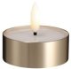 Lumarko Moods & More LED świeczki typu tealight w mosiądzu z efektem topnienia - Ø 6,3 cm x 2,5 cm 1