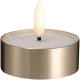 Lumarko Moods & More LED świeczki typu tealight w mosiądzu z efektem topnienia - Ø 6,3 cm x 2,5 cm 2