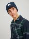 Jack & Jones Jack&Jones czapka JACLONG KNIT BEANIE12150627 Navy Blazer 3