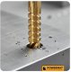 Wiertło Powermat Wiertła stopniowe frezujące 4-32MM do metalu HSS drewna plastiku 3-8MM 6 EL 12