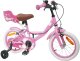 vidaXL vidaXL Rower Dziecięcy 12 Cali dla dzieci w wieku 2-4 lata Jasny róż 2