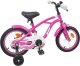 vidaXL vidaXL Rower Dziecięcy 12 Cali dla dzieci w wieku 2-4 lata Ciemny Róż 3