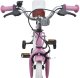 vidaXL vidaXL Rower Dziecięcy 12 Cali dla dzieci w wieku 2-4 lata Jasny róż 5