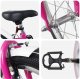 vidaXL vidaXL Rower Dziecięcy 22 Cali od 7 do 12 lat Różowy biały 4
