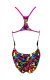 Aqua-Sport AQUA-SPORT STRÓJ KĄPIELOWY SINGLE CORES TRÓJKĄTY MULTI KOLOR 0004101 ROZMIAR XS 2