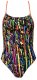 Aqua-Sport AQUA-SPORT STRÓJ KĄPIELOWY SINGLE CORES KROPLE MULTI KOLOR 0004102 ROZMIAR L 1