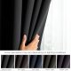 Monroe Zasłona blackout 90% na taśmie z szarfą 140x175 cm czarna Restilo 4