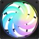 Wentylator Fury SAI S12 ARGB PWM Czarny (NGF-2410) 4