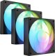 Wentylator Fury SAI S12 ARGB PWM Czarny 3-pack (NGF-2412) 1