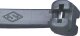 Sapiselco Opaska kablowa z nylonu, kolor czarny 140x3,5mm 100 szt. ze stalowym noskiem SapiSelco 3