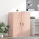 vidaXL vidaXL Szafka do przechowywania Różowy 90 x 40 x 105 cm Stal 1