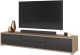 Helvetia Szafka RTV FRIDA 2K2S 180cm dąb olejowany/antracyt HELVETIA 3