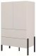 Helvetia Komoda wysoka JUKON 2D2S 90cm kaszmirowa HELVETIA 4