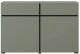 Helvetia Komoda CROSS 2D2S 119cm zielona/czarna HELVETIA 3