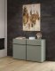 Helvetia Komoda CROSS 2D2S 119cm zielona/czarna HELVETIA 6