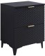 Helvetia Szafka pod umywalkę nablatową LAURA 2S 60cm czarna mat HELVETIA 3