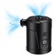 LTC Pompka akumulatorowa z wyświetlaczem LCD, 5A, 3,7V 5200mAh, czarna ladowarka typu C,4 końcówki, pokrowiec w zestawie, 18.5W, 300L /minute. 2