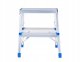Geko Drabina aluminiowa 2-stopniowa dwustronna 150kg (1) 2
