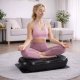 ExtraLink Moonwalk Spin Move Platofrma Wibracyjna do Ćwiczeń Fitness 200W czarna 8