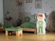 VimToys B70S Drewniany domek lalek taras akcesoria zestaw XXL 3