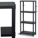 Orink Regał magazynowy pojedynczy 4 półkowy 1315x580mm do sklepu. magazynu 1