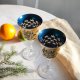 Crystal Julia Crystal Julia Kieliszki do wina wody 6 sztuk dwukolorowe Gwiazdki 2