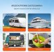 AJmaker Pompa membranowa 12V 13L/min 3-komorowa z presostatem - do food trucka 5