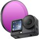 Filtr SunnyLife Filtr ND64 Szary Neutralny Ochronny do kamery sportowej DJI OSMO ACTION 6 1