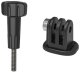 KiwiFotos Uchwyt adapter montażowy 1/4 cala obrotowy 360 do Action 5 Pro / Osmo Pocket 3 / Insta360 GO 3S 3